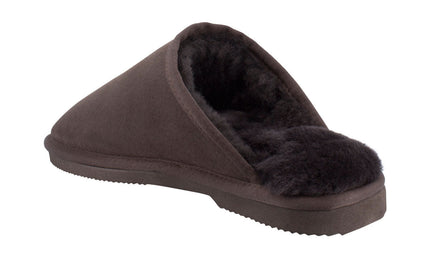 Comfort me UGG Australian Made Classic Scuffs, Slippers are Made with Australian Sheepskin for Men & Women, Chocolate Colour 5