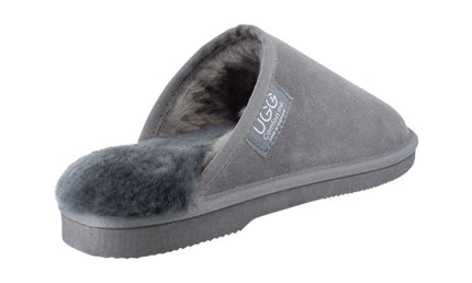 Comfort me UGG Australian Made Classic Scuffs, Slippers are Made with Australian Sheepskin for Men & Women, Grey Colour 3