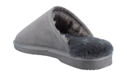Comfort me UGG Australian Made Classic Scuffs, Slippers are Made with Australian Sheepskin for Men & Women, Grey Colour 5