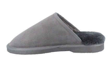 Comfort me UGG Australian Made Classic Scuffs, Slippers are Made with Australian Sheepskin for Men & Women, Grey Colour 6