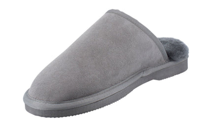 Comfort me UGG Australian Made Classic Scuffs, Slippers are Made with Australian Sheepskin for Men & Women, Grey Colour 7