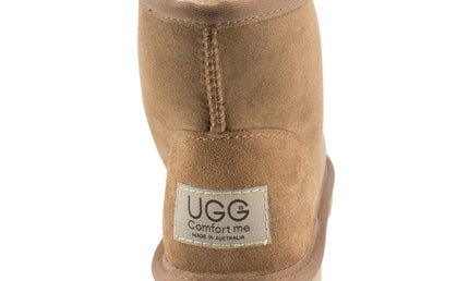 Comfort me UGG Australian Made Classic Boots are Made with Australian Sheepskin for Men & Women, Chestnut Colour 4