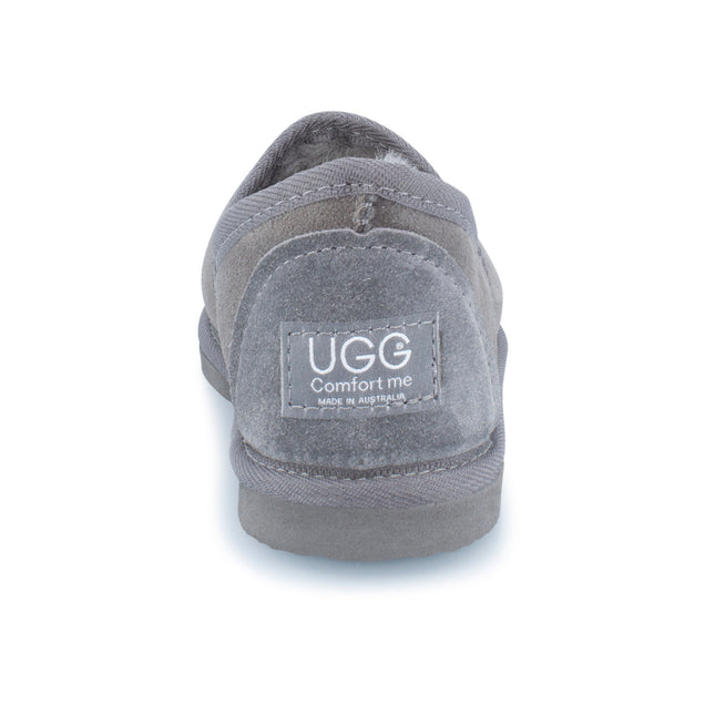 UGG Comfort Me® Australian Made Platinum Sheepskin Water-Resistant Full Bind Slippers