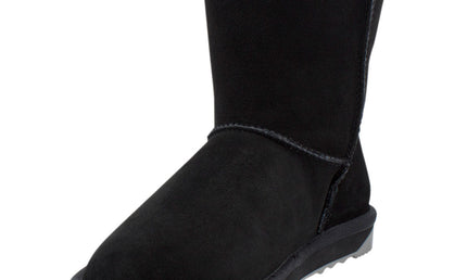 Comfort me UGG Australian Made Mid Classic Boots are Made with Australian Sheepskin for Men & Women, Black Colour 7