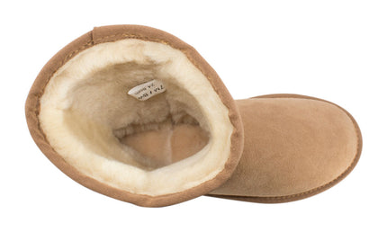 Comfort me UGG Australian Made Mid Classic Boots are Made with Australian Sheepskin for Men & Women, Chestnut Colour 12