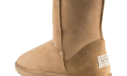 Comfort me UGG Australian Made Mid Classic Boots are Made with Australian Sheepskin for Men & Women, Chestnut Colour 7