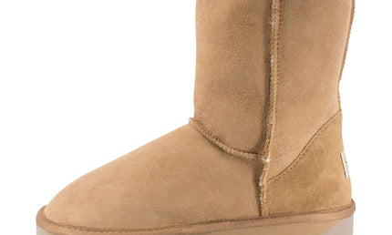 Comfort me UGG Australian Made Mid Classic Boots are Made with Australian Sheepskin for Men & Women, Chestnut Colour 8
