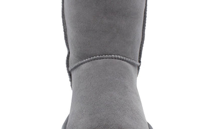 Comfort me UGG Australian Made Mid Classic Boots are Made with Australian Sheepskin for Men & Women, Grey Colour 8
