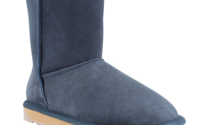 Comfort me UGG Australian Made Mid Classic Boots are Made with Australian Sheepskin for Men & Women, Navy Colour 9