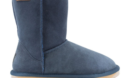 Comfort me UGG Australian Made Mid Classic Boots are Made with Australian Sheepskin for Men & Women, Navy Colour 1