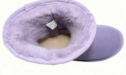 Comfort me UGG Australian Made Mid Classic Boots are Made with Australian Sheepskin for Men & Women, Lilac Colour 10
