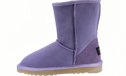 Comfort me UGG Australian Made Mid Classic Boots are Made with Australian Sheepskin for Men & Women, Lilac Colour 6