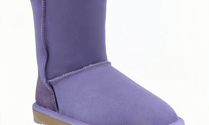 Comfort me UGG Australian Made Mid Classic Boots are Made with Australian Sheepskin for Men & Women, Lilac Colour 9