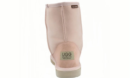 Comfort me UGG Australian Made Mid Classic Boots are Made with Australian Sheepskin for Men & Women, Pink Colour 4