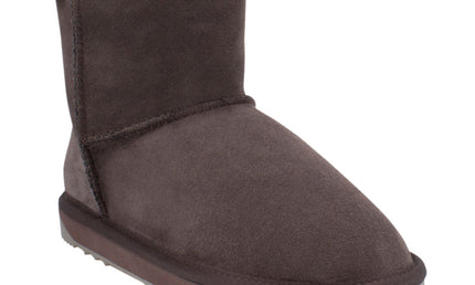 Comfort me UGG Australian Made Mini Classic Boots are Made with Australian Sheepskin for Men & Women, Chocolate Colour -9