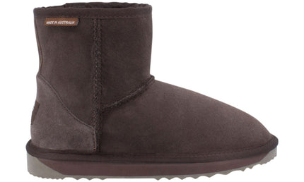 Comfort me UGG Australian Made Mini Classic Boots are Made with Australian Sheepskin for Men & Women, Chocolate Colour -1