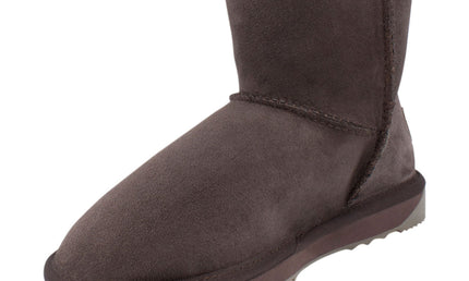 Comfort me UGG Australian Made Mini Classic Boots are Made with Australian Sheepskin for Men & Women, Chocolate Colour -7