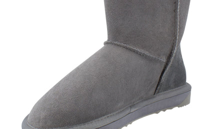 Comfort me UGG Australian Made Mini Classic Boots are Made with Australian Sheepskin for Men & Women, Grey Colour -8