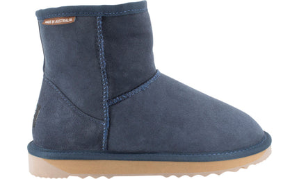 Comfort me UGG Australian Made Mini Classic Boots are Made with Australian Sheepskin for Men & Women, Navy Colour -1