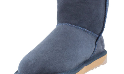 Comfort me UGG Australian Made Mini Classic Boots are Made with Australian Sheepskin for Men & Women, Navy Colour -7
