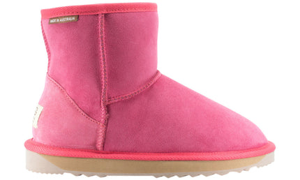 Comfort me UGG Australian Made Mini Classic Boots are Made with Australian Sheepskin for Men & Women, Ruby Colour -8