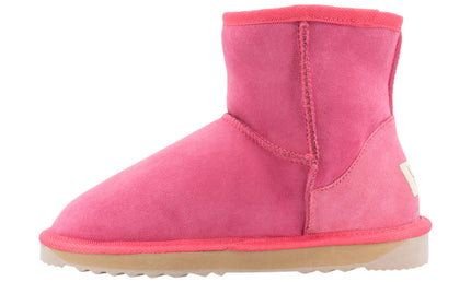 Comfort me UGG Australian Made Mini Classic Boots are Made with Australian Sheepskin for Men & Women, Ruby Colour -5