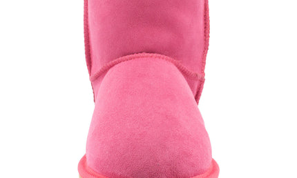 Comfort me UGG Australian Made Mini Classic Boots are Made with Australian Sheepskin for Men & Women, Ruby Colour -6