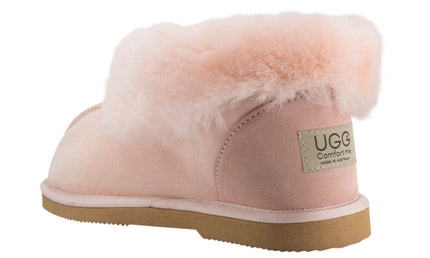 Comfort me UGG Australian Made Classic Slippers are Made with Australian Sheepskin for Men & Women, Pink Colour 6