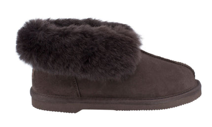 Comfort me UGG Australian Made Classic Slippers are Made with Australian Sheepskin for Men & Women, Chocolate Colour 1