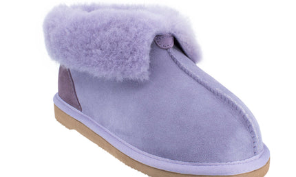 Comfort me UGG Australian Made Classic Slippers are Made with Australian Sheepskin for Men & Women, Lilac Colour 9