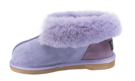 Comfort me UGG Australian Made Classic Slippers are Made with Australian Sheepskin for Men & Women, Lilac Colour 7
