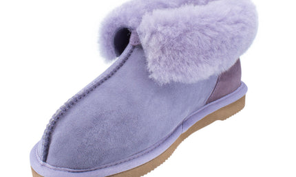 Comfort me UGG Australian Made Classic Slippers are Made with Australian Sheepskin for Men & Women, Lilac Colour 8