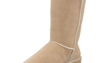 Comfort me UGG Australian Made Tall Classic Boots are Made with Australian Sheepskin for Men & Women, Sand Colour 6