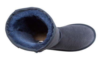 Comfort me UGG Australian Made Tall Classic Boots are Made with Australian Sheepskin for Men & Women, Navy Colour 10