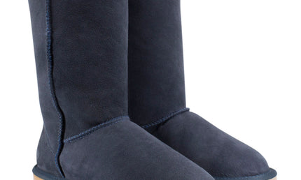 Comfort me UGG Australian Made Tall Classic Boots are Made with Australian Sheepskin for Men & Women, Navy Colour 11