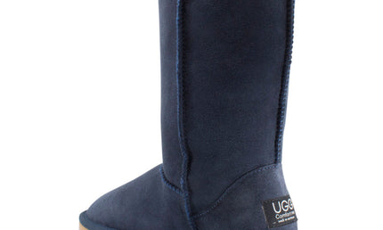 Comfort me UGG Australian Made Tall Classic Boots are Made with Australian Sheepskin for Men & Women, Navy Colour 4
