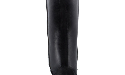 Comfort me UGG Australian Made NAPPA Knee High Classic Fashion Boots are Made with Australian Sheepskin for Women, Black Leather 3