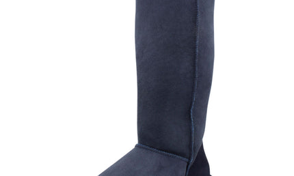 Comfort me UGG Australian Made  Knee High Classic Fashion Boots are Made with Australian Sheepskin for Women, Navy Colour 6