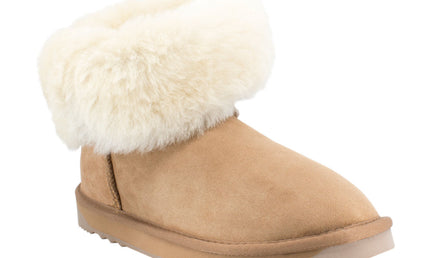 Comfort me UGG Australian Made Mid Button Boots are Made with Australian Sheepskin for Men & Women, Chestnut Colour 10