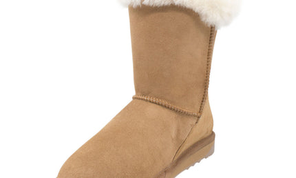 Comfort me UGG Australian Made Designer Boots are Made with Australian Sheepskin for Women, Chestnut Colour 8