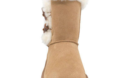 Comfort me UGG Australian Made Designer Boots are Made with Australian Sheepskin for Women, Chestnut Colour 9