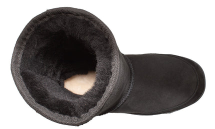 Comfort me UGG Australian Made Terrain Outdoor Boots are Made with Australian Sheepskin for Men & Women, Black Colour 10