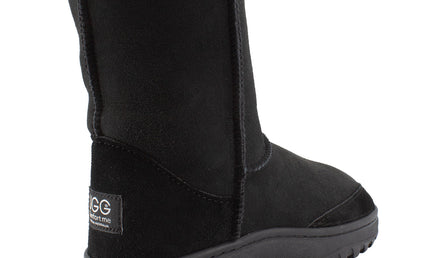 Comfort me UGG Australian Made Terrain Outdoor Boots are Made with Australian Sheepskin for Men & Women, Black Colour 3