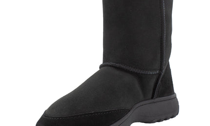 Comfort me UGG Australian Made Terrain Outdoor Boots are Made with Australian Sheepskin for Men & Women, Black Colour 7