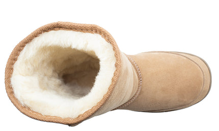 Comfort me UGG Australian Made Terrain Outdoor Boots are Made with Australian Sheepskin for Men & Women, Chestnut Colour 10