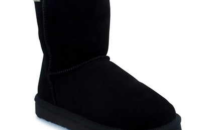 UGG Roughland® Classic Leather Suede Wool Short Boots
