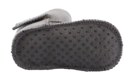 Comfort me UGG Australian Made Baby Gripper Booties are Made with Australian Sheepskin for Babies, Grey Colour 9