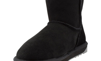 Comfort me UGG Australian Made Mini Classic Boots are Made with Australian Sheepskin for Men & Women, Black Colour -6