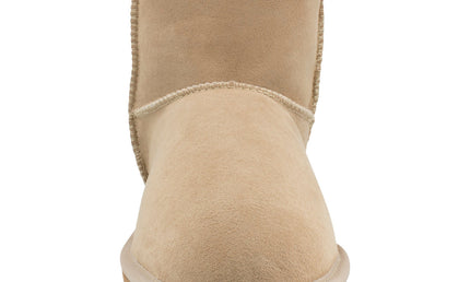 Comfort me UGG Australian Made Mini Classic Boots are Made with Australian Sheepskin for Men & Women, Sand Colour -7
