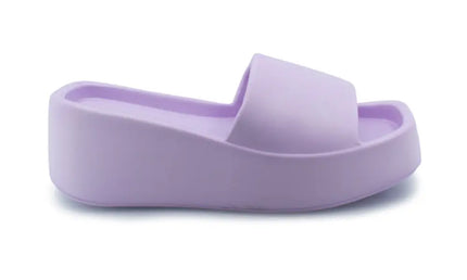 Cloud Flatform One Piece Slider Purple / Au Ladies 5-6 Eu 36-37 Shoes